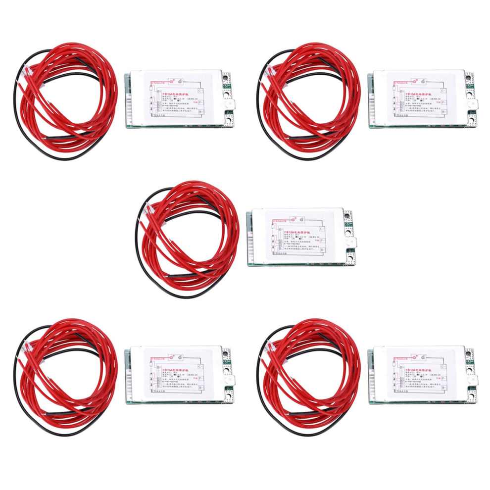 Photos - Climbing Gear Jojomino 5X 7S 24V 15A Li-Ion Lithium Battery Protection Board PCB for E-Bike Electric Scooter