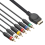 3X Suitable for PS2/ Component Cable 1.8M PS 2/3 High Resolution Game Accessories 4