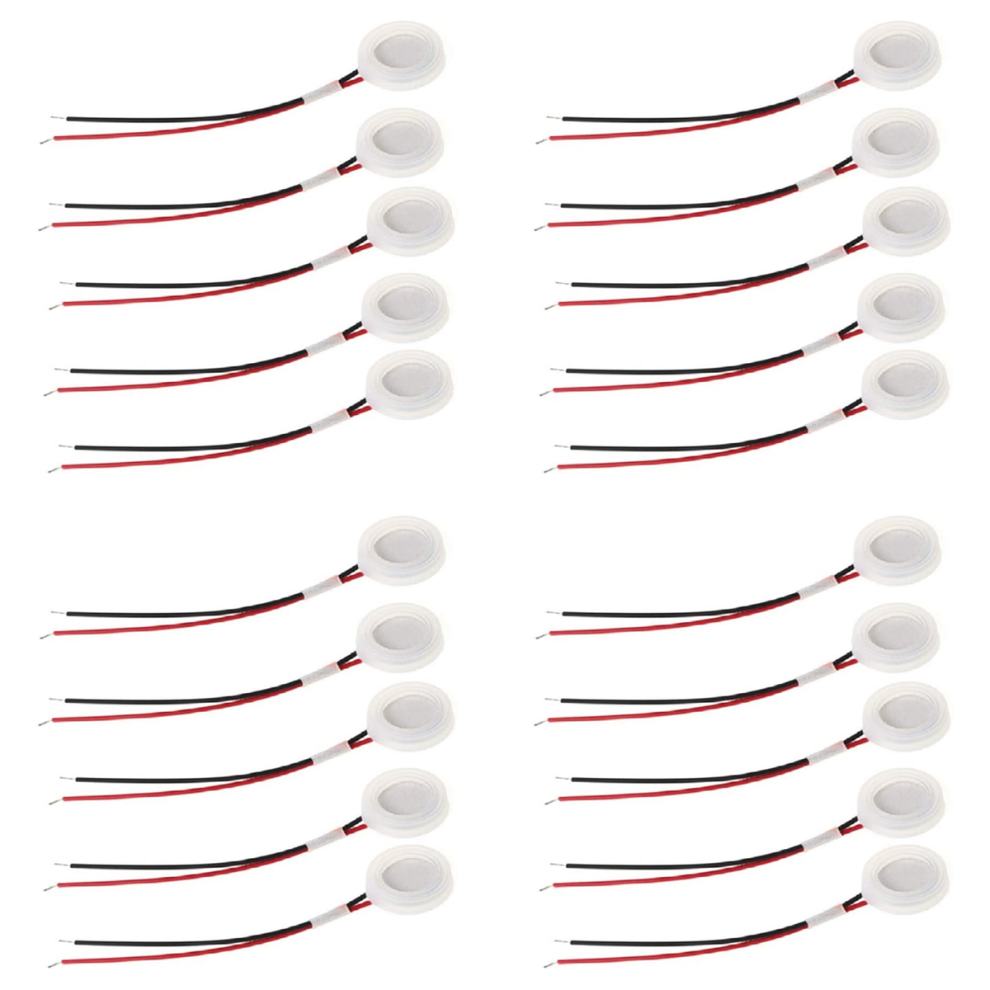 20 Pcs 16mm 1.7MHz Ultrasonic Mist Maker Transducer Humidifier Parts-image-OPC-PFZYKS9-NEW