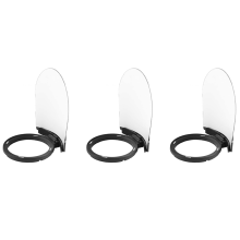 3X -R12 Bounce Card Ronde Flash voor H200R V1-serie, V1-S, V1-N, V1-C, AD200 Pro, AD200 Shading Plate
