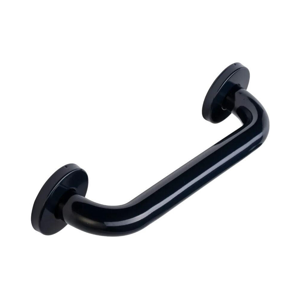 Croydex Stainless Steel Grab Handle Bar Bath Shower Mobility Aid 300mm Grey