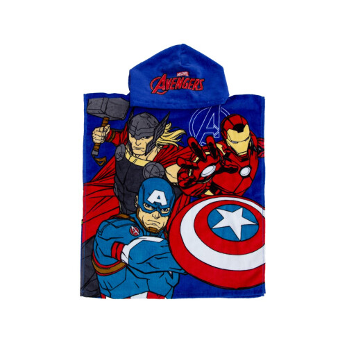 Marvel Marvel Avengers Lets Go Hooded Towel Poncho 1
