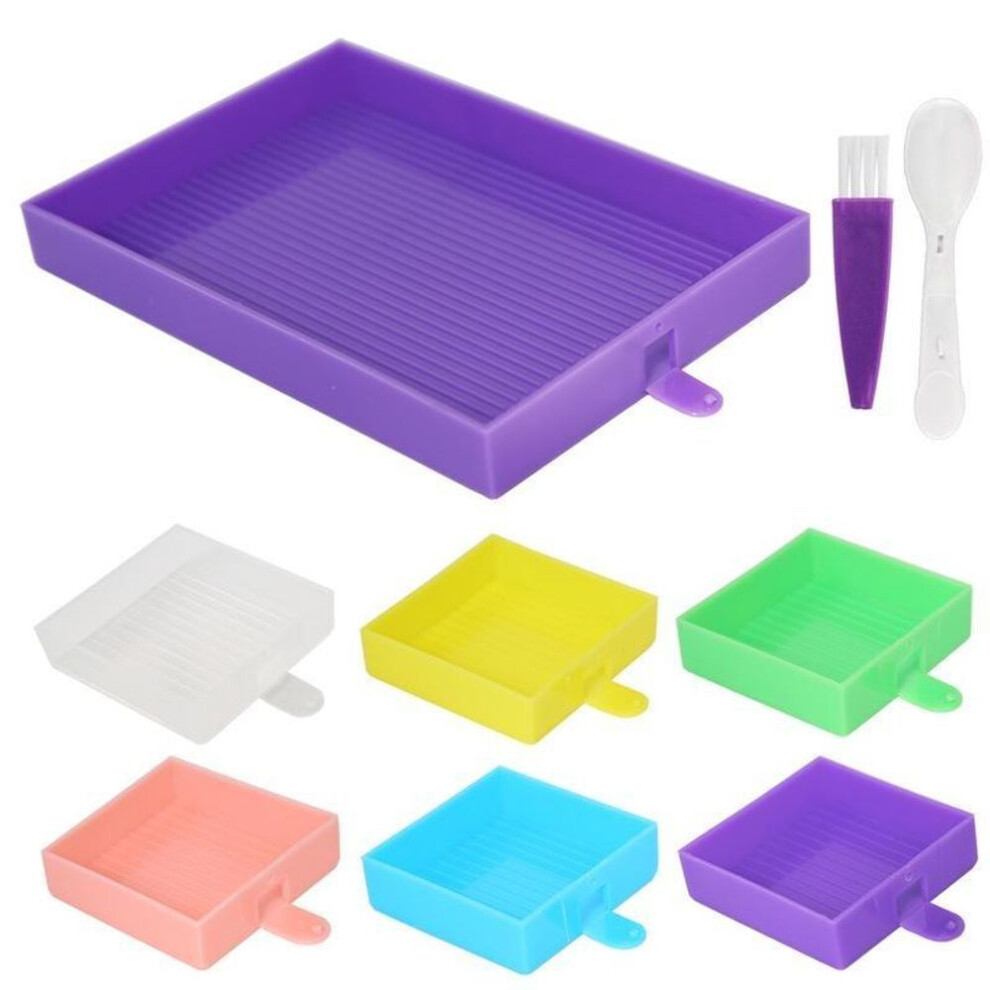 (multicolor) Point Drill Pen Diamond Painting Tray Glue Clay Drill Plate Kit Cross Stitch Diamond Painting Pen Nail Art Beading Plates