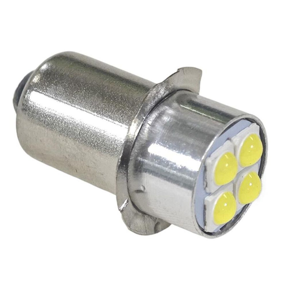 P13.5S High Brightness Led Bulb Indicator Lamp 10-60V 4W White Miniature Light Replace For Torch Flashlight Bicyle Work Lamp