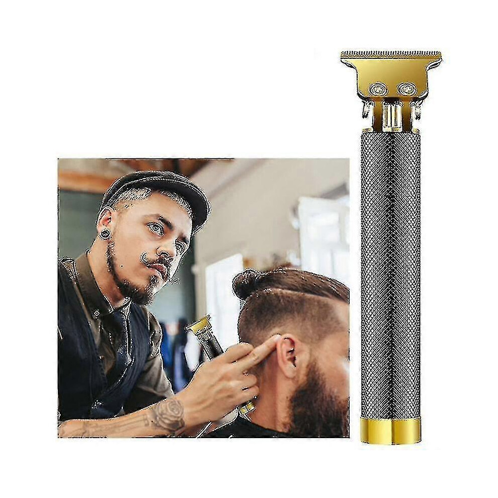(Gold) Electric Hair Clipper For Men - Trimmers Clippers Hair Cutting Machine Shaver Gold