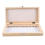 Wooden Slide Storage Box, Holds 50 Slides, Microscope Box 9