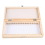 Wooden Slide Storage Box, Holds 50 Slides, Microscope Box 5
