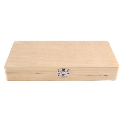 Wooden Slide Storage Box, Holds 50 Slides, Microscope Box 2