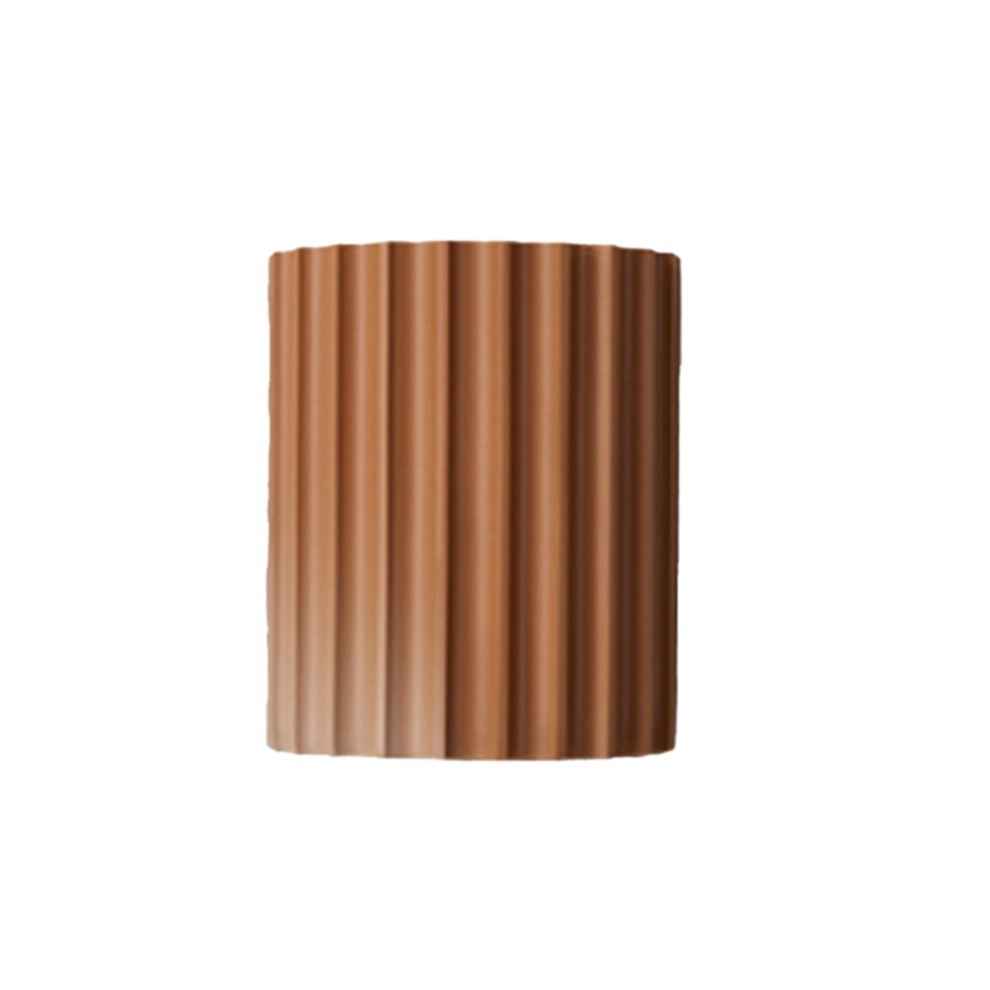 Bedroom Wall Lamp Home Entrance Aisle Living Room Resin Indoor Bedside (Orange)