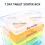 Medicine Weekly Storage Pill 7 Day Tablet Sorter Box Θήκη θήκης 7