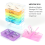 Medicine Weekly Storage Pill 7 Day Tablet Sorter Box Θήκη θήκης 5