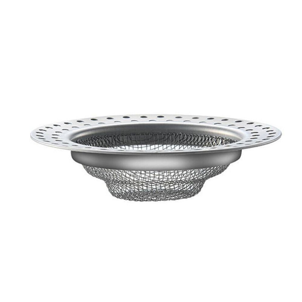 (as the picture, 7.8cm bathroom floor drain) "stainless Steel Kitchen Sink Filter With Anti-blocking Rubber Plug"