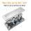 1Pcs Spring Loaded Door Easy Lock Stop Catch Release Clamp Double Roller (Mp-3) 5