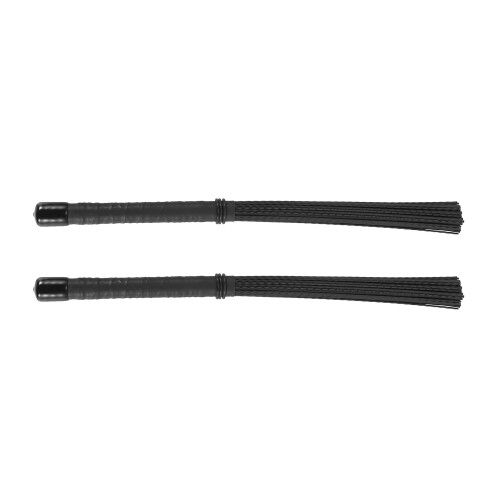 2Pcs Cajon Brush Telescoping Drum Brushes Nylon Sticks Percussion for Jazz Stick 2