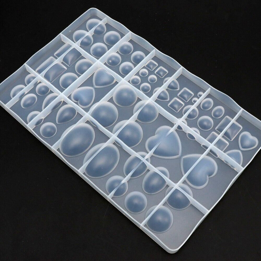 (1pcs) Diy Resin Filling Chic Book Epoxy Silicone Mold For Epoxy Uv Resin Front Cover Makeing Filling Handcraft Girl Children Gift