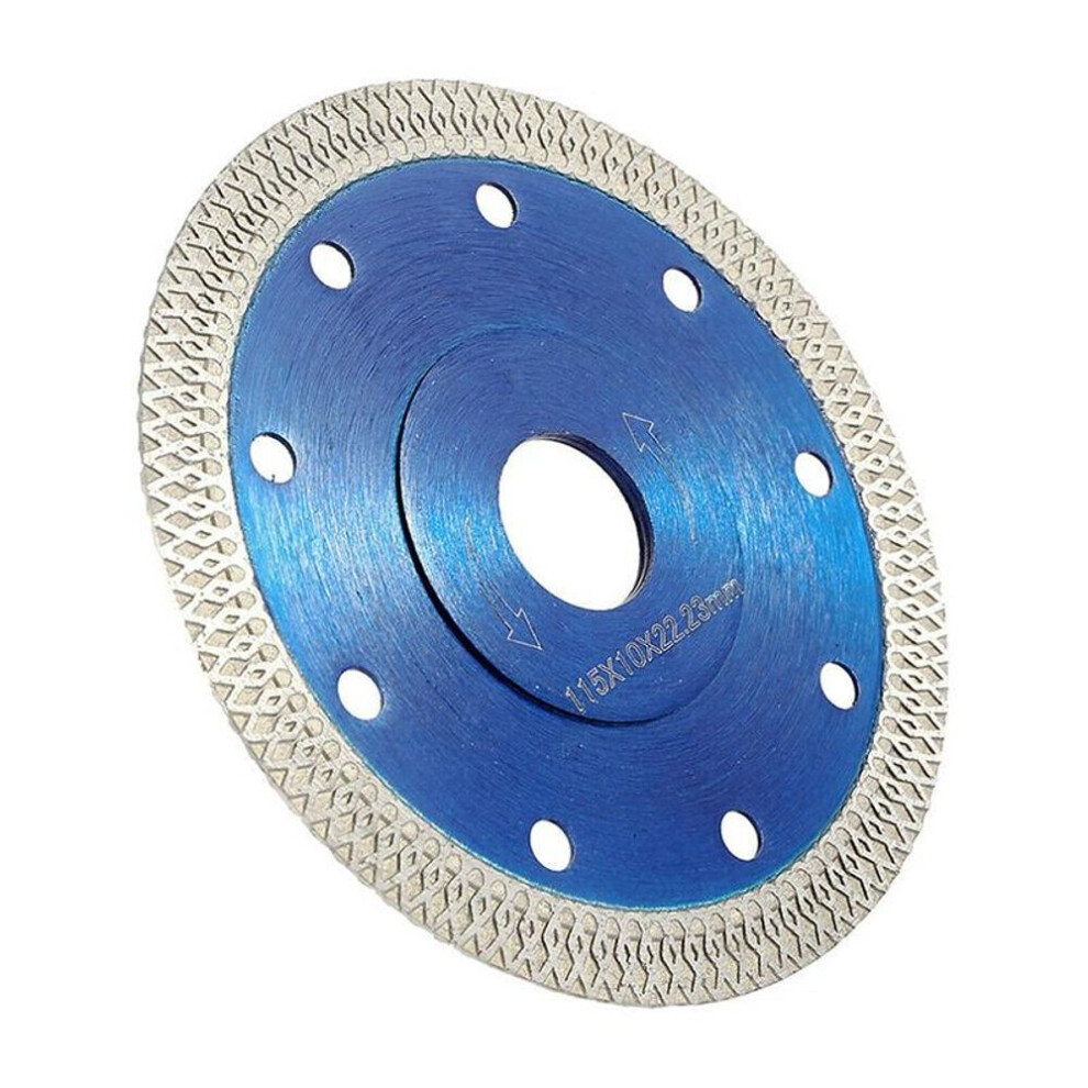(blue, 125*10*1.2*22.23) Turbo Diamond Saw Blade Granite Marble Cutting Disc Porcelain Tile Ceramic Blades105/115/125mm For Angle Grinder Diamond Saw