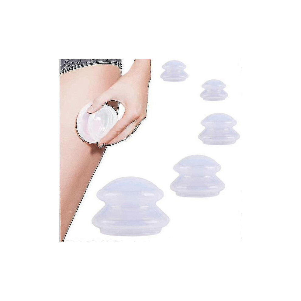 Cupping for Full Body Massage 4-pack (l-xs) White