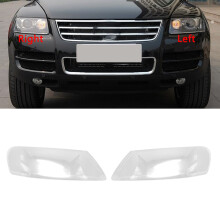 Für Touareg 2003 2004 2005 2006 Linke Scheinwerferschale Lampenschirm Transparente Linsenabdeckung Scheinwerferabdeckung