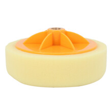 6 stücke 6 Zoll/15cm Auto Polieren Waxing Pad Schwamm M14 Rad Polieren Waxing Pad Kit Werkzeug für Auto Polierer Gelb