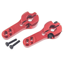 18Pcs 25T Alum?nio Servo Horn M3 Roscas Bra?o de Dire??o Alto Torque Servos Motores Pe?as RC Carro Avi?o Barco