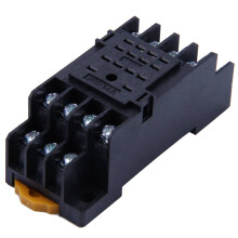 6X PYF14A DIN Rail Power Relay Socket Base 14 Pin for MY4NJ HH54P MY4