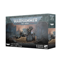 Warhammer 40K Astra Militarum: Krieg Artillery Team - Tabletop Miniatures Wargame