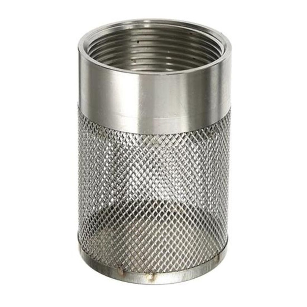 (53mm) Inlet Suction Strainer Stainless Steel Garden Hose Inlet Filter Mesh Easy Install Intake Hose Pickup Filter Head For Irrigation Water Pump Filter