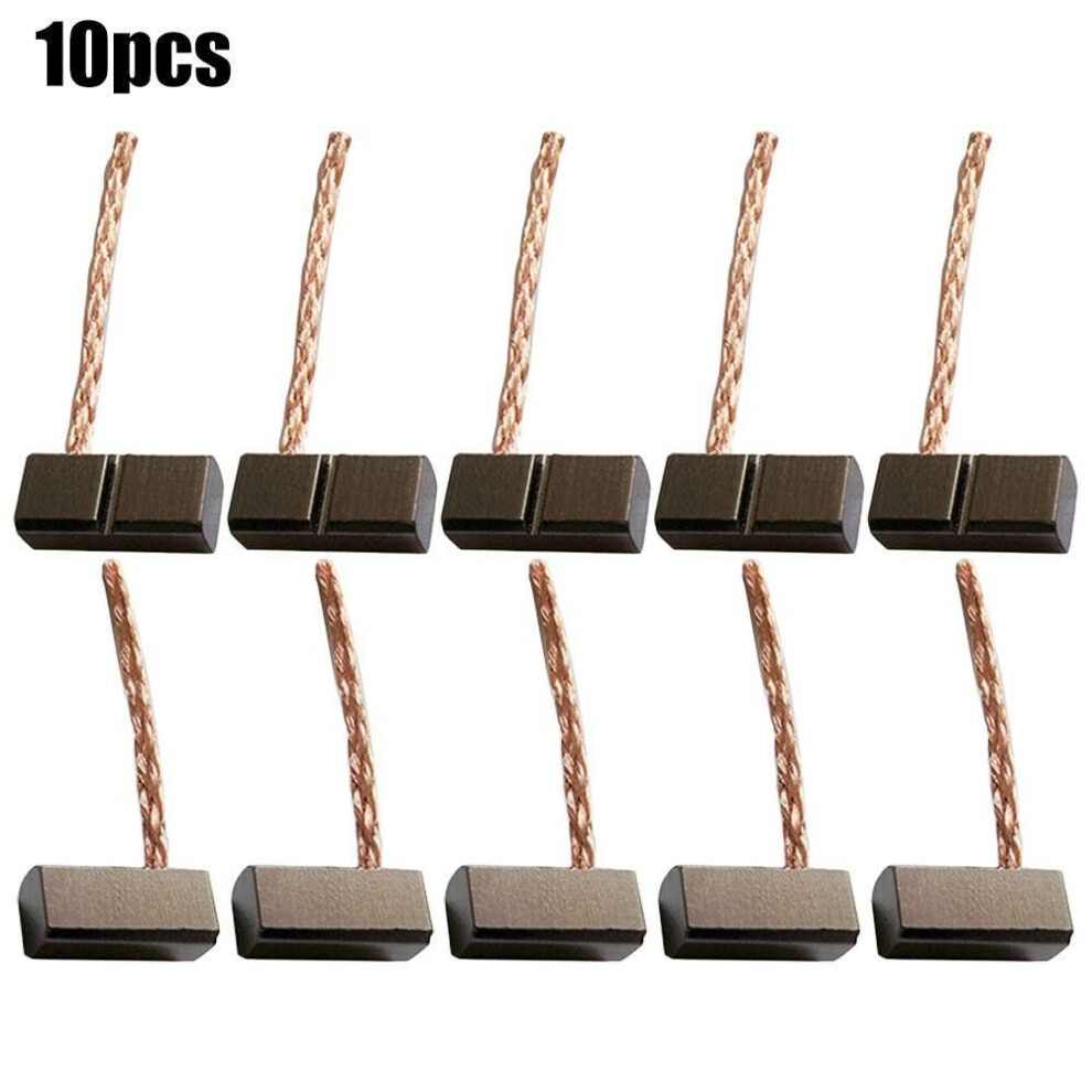 High Quality J435a 6*6*12.5mm Electric Motor Carbon Brushes Wire Leads Generator Brush Replacement