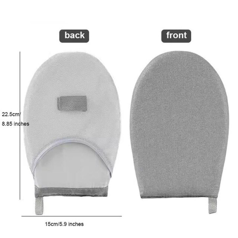 (grey, round) Washable Ironing Board Mini Anti-scald Gloves Iron Pad Cover Heat-resistant Stain Resistant Ironing Board For Clothing Store
