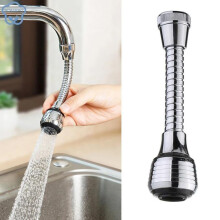 (as the picture, B) Kitchen Gadgets 2 Modes 360 Rotatable Bubbler High Pressure Faucet Extender Water Saving Bathroom Kitchen Accessories Supplies