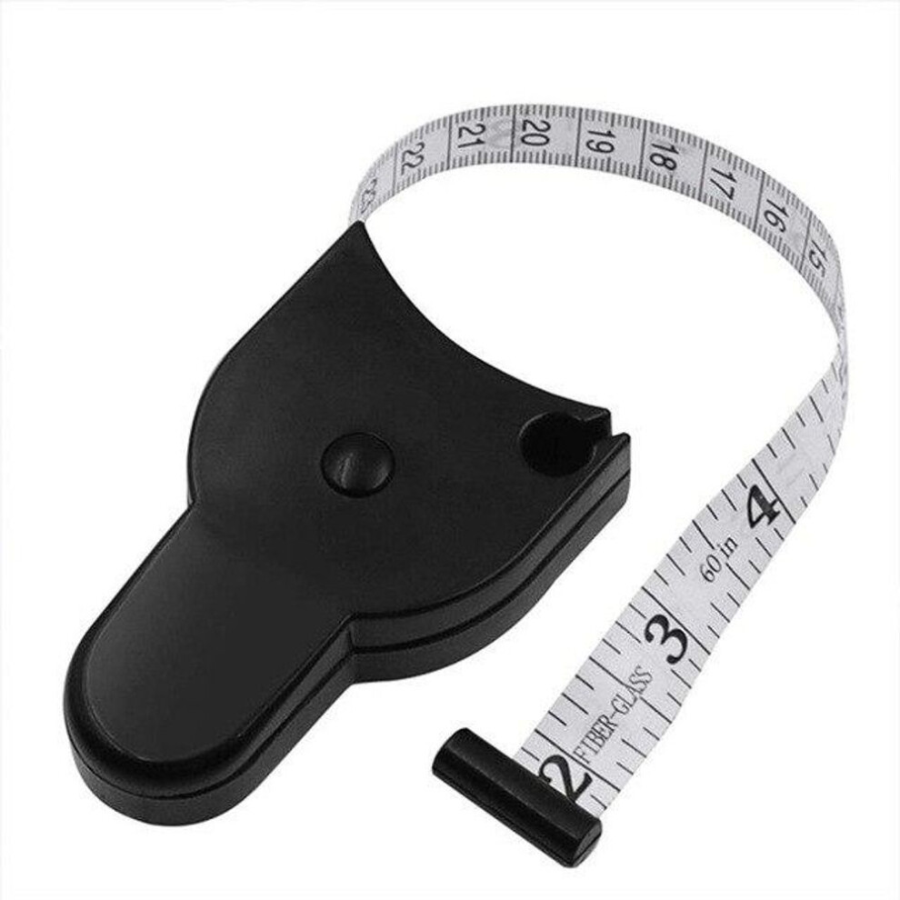 (black) Body Measuring Ruler Sewing Tailor 150 Cm / 60 Inch Sewing Tailor Body Measuring Ruler Ruler Tailor
