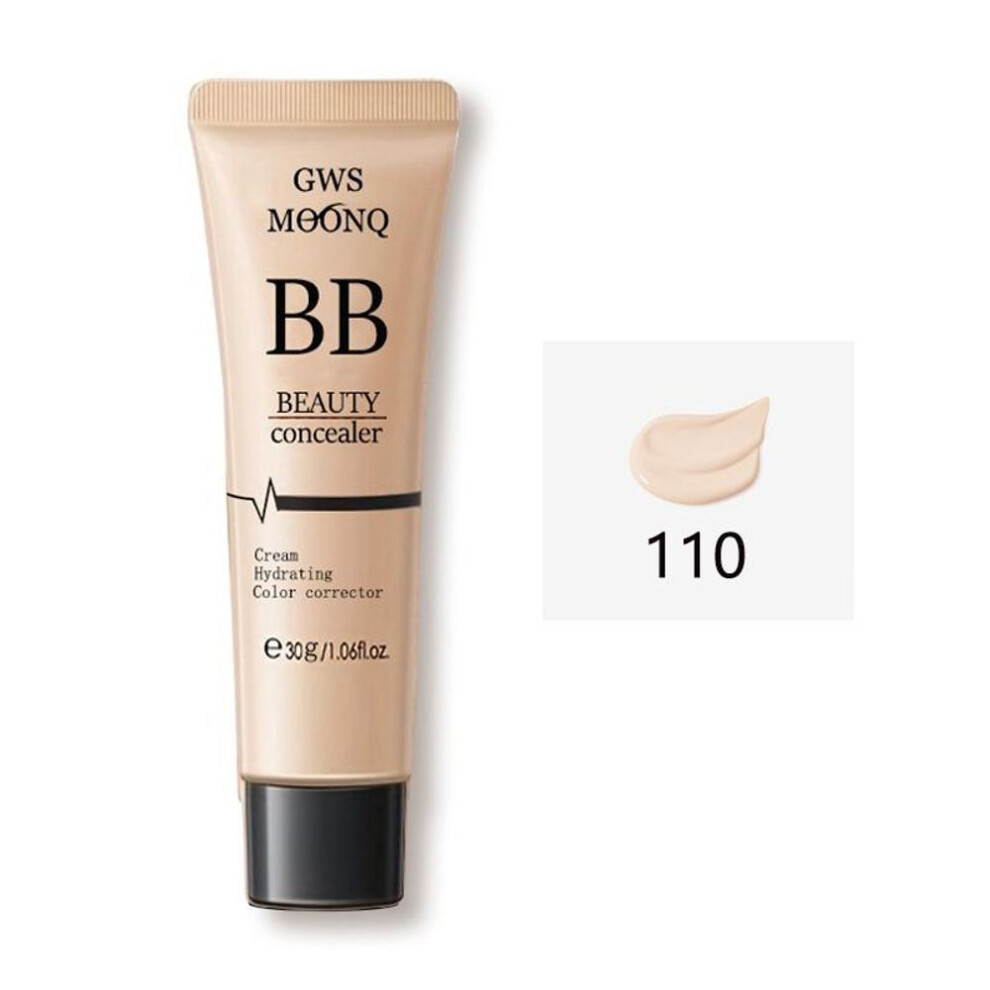 (110) Liquid Foundation Concealer Oil Control Bb Cream Moisturizing Brightening Skin Tone Long-lasting Waterproof Makeup