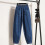 (blue, 3XL) Dimanaf 2024 Plus Size Summer. Women Jeans Harem Pants Loose Casual Female Trousers Oversize Blue Pants 5xl A 1