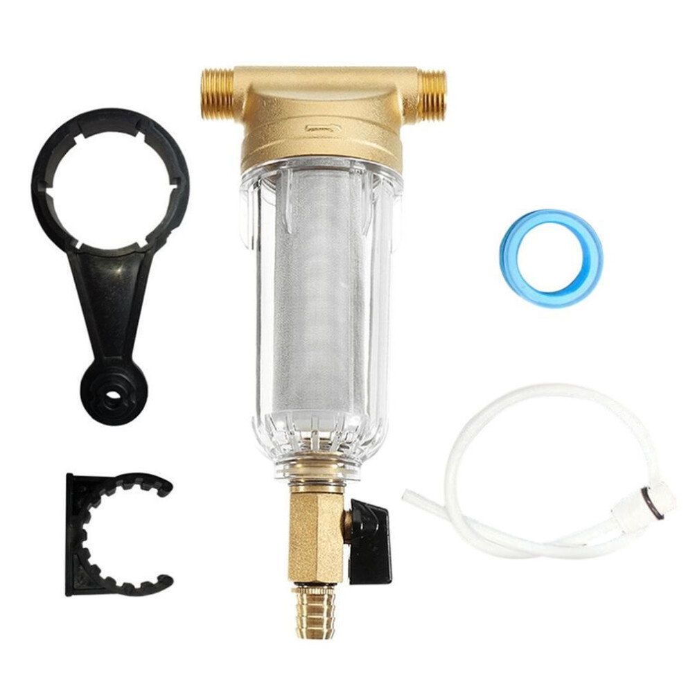 (25mm) Copper Faucets Front Purifier Sets Household Water Heater Pre-filter Tools Water Stainless Steel Pre-filter Tool