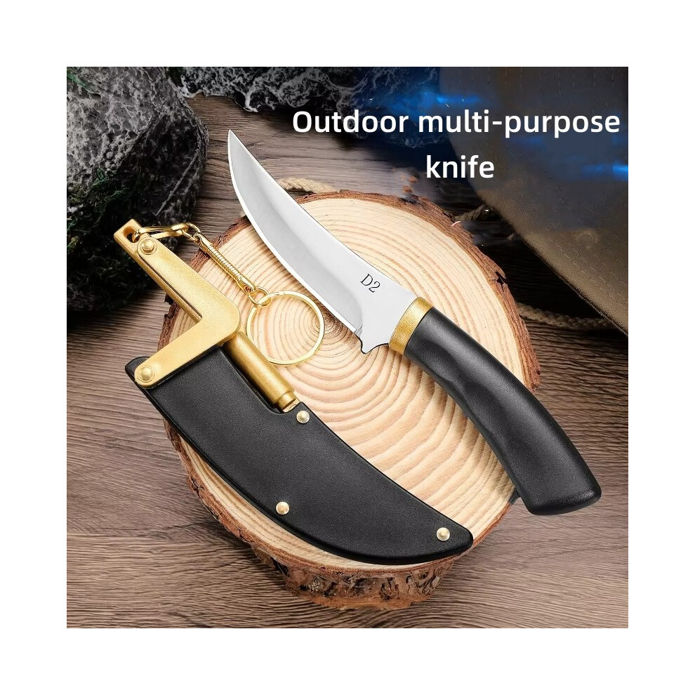 D2 Steel Miniature Butcher Knife EDC Portable Pocket Knife