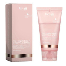 75g Collagen Night Wrapping Mask, Collagen Overnight Wrapping Peel Off Facial Mask for Glowing Skin, Reduces Sagging Dullness Hydrolyzed Collagen