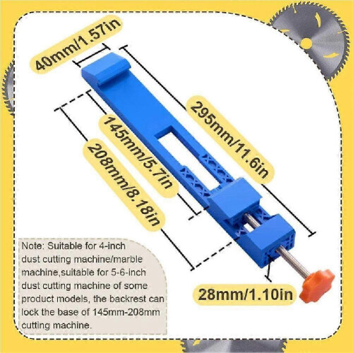 Adjustable precision guide for electric circular saw, positioning clamp, accessories for woodworking 1