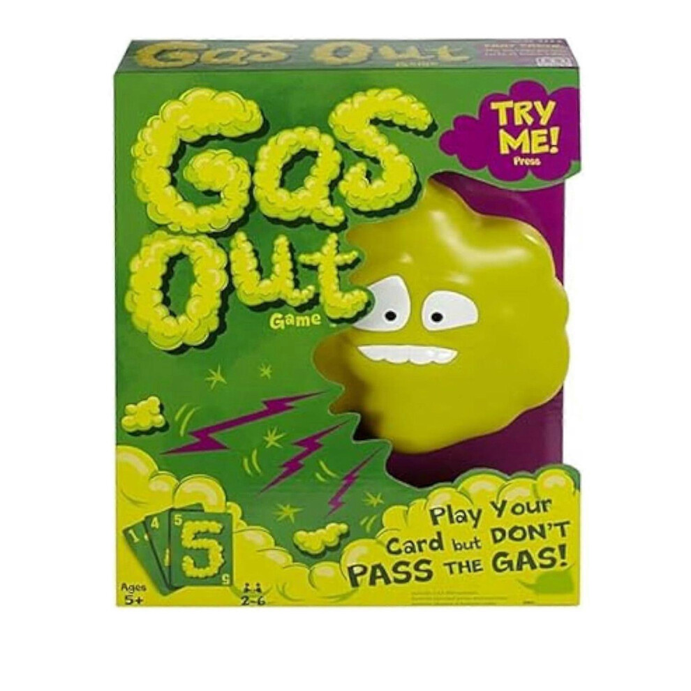 Gas Out Card Game Fart Fun Card Game Action Reflex Interactive Toy Family Party Game