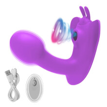 (purple) Clitoral Sucking Vibrator Female With Remote Control Clit Sucker Clitoris Stimulator Real Dildo Vibrating Sex Toys For Women
