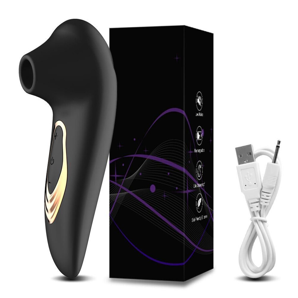 (black) Pomfw Clitoral Stimulator G Spot Vibrator Clitoris Sucker Oral Sex Tongue Lick Nipple Suckers Sex Toys