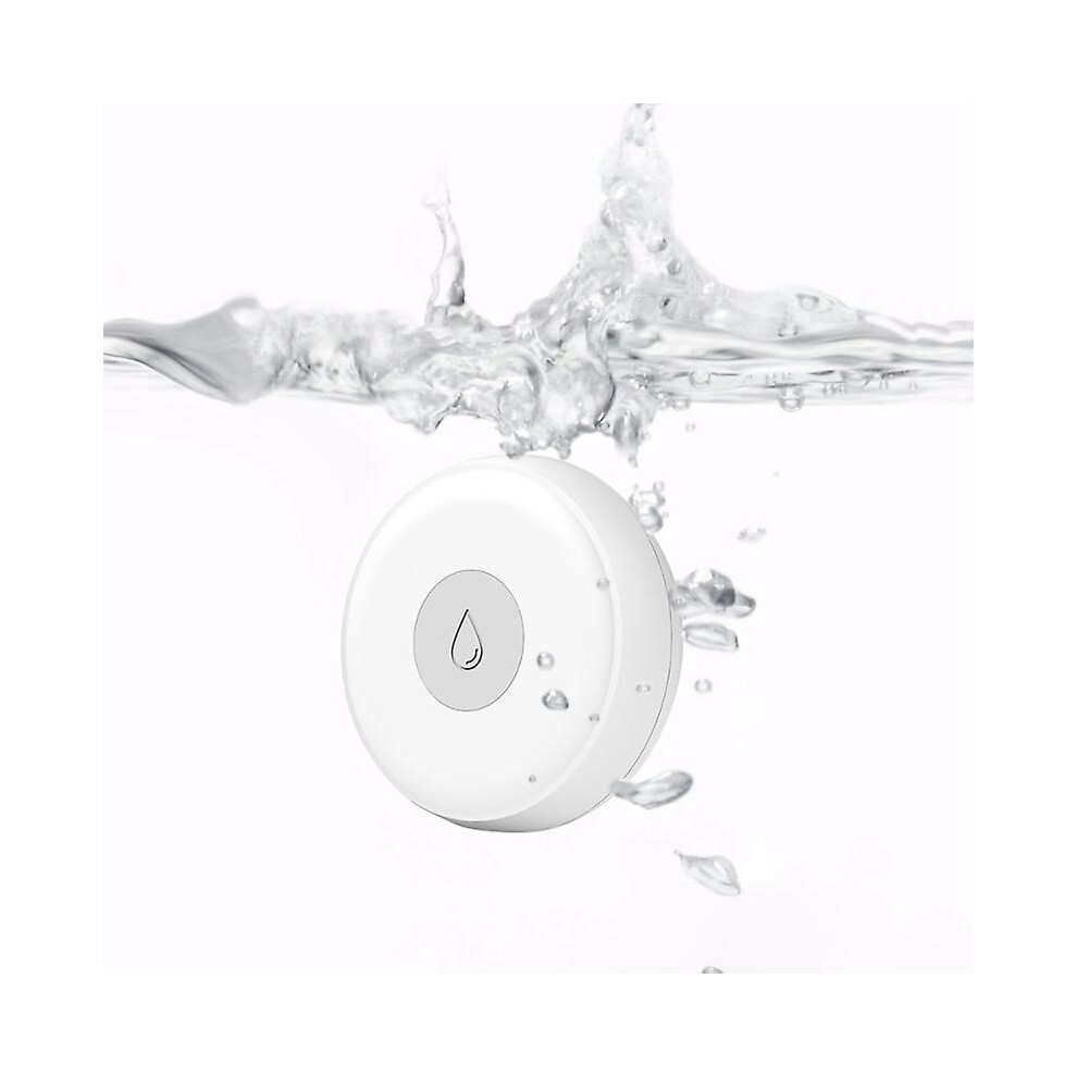 Tuya ZigBee Flood Sensor Water Leak Detector Water Tank Full Water Alarm APP Remote