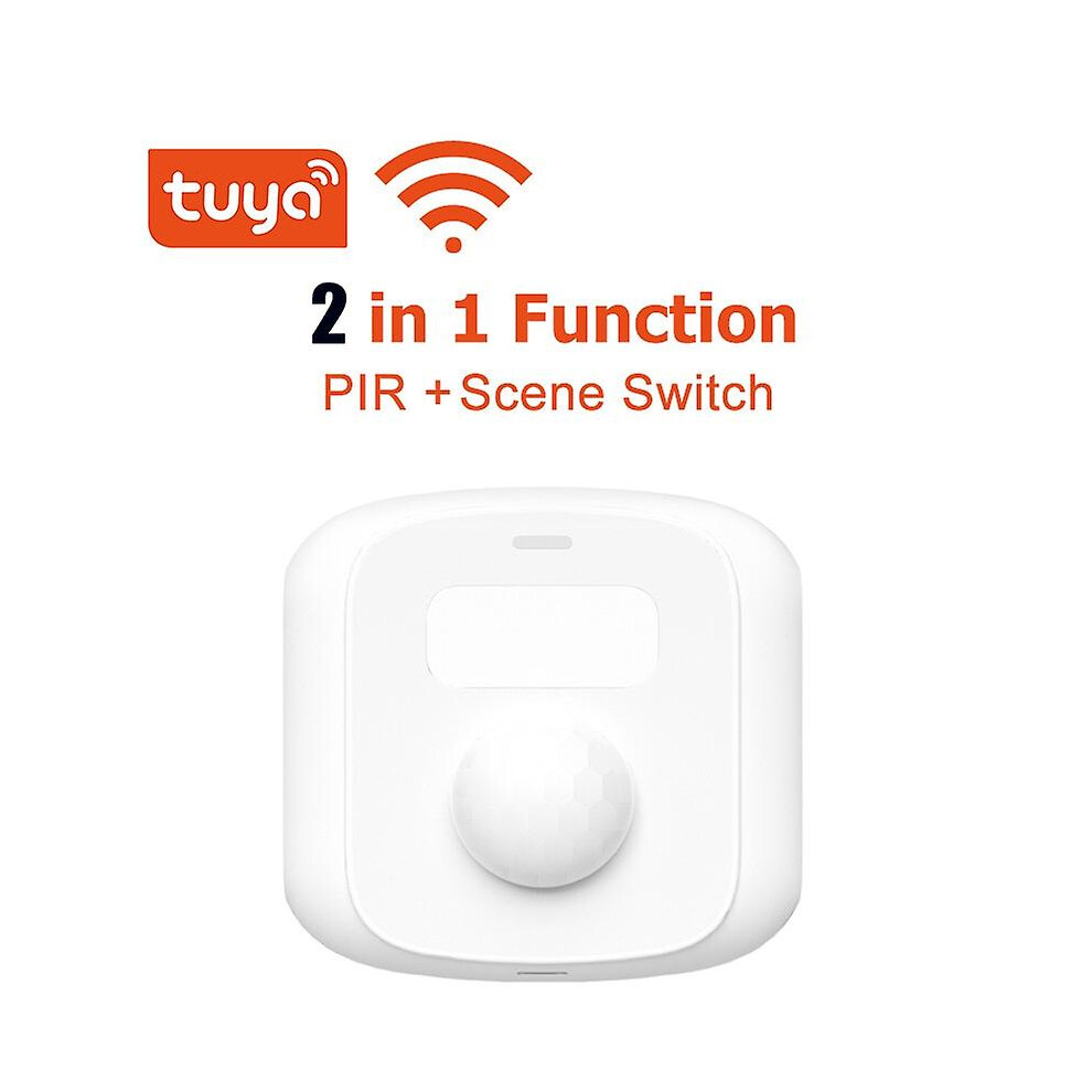 (only WiFi version) 3 In 1 Sensor Zigbee Smart Human Body Sensor Human Motion Sensor Scene Switch Function