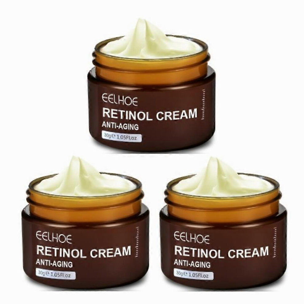 (3pcs) 1-3pcs Retinol Wrinkle Remover Instant Anti-Aging Retinol Face Cream Skin Tightening Firming Moisturizing Whitening