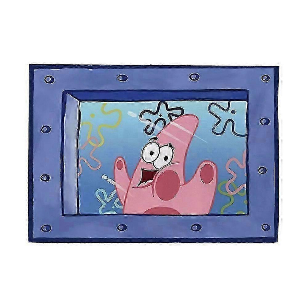 (230x180cm, Patrick Star) Cartoon Tapestry Funny Tapestries Background For Dorm Living Room Wall Decor