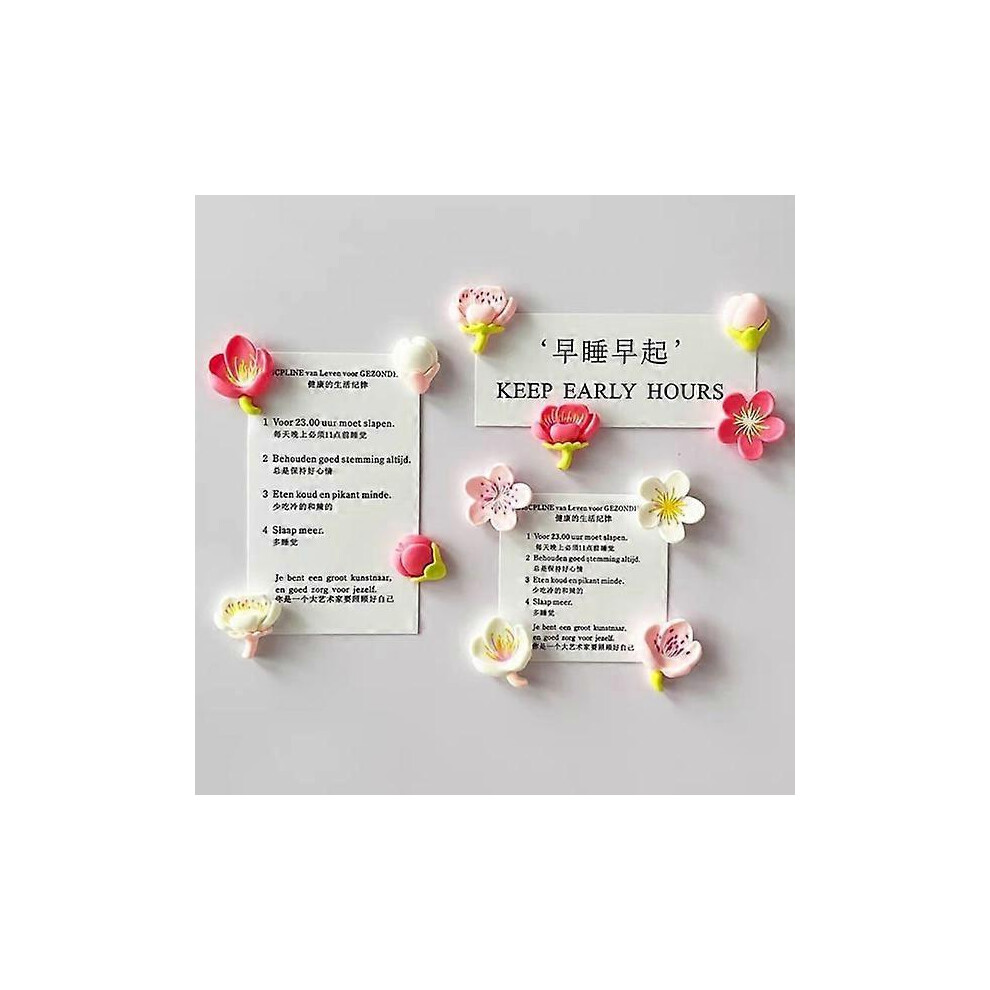12 pcs Blomma Refrigerator Stickers Creative Refrigerator Stickers