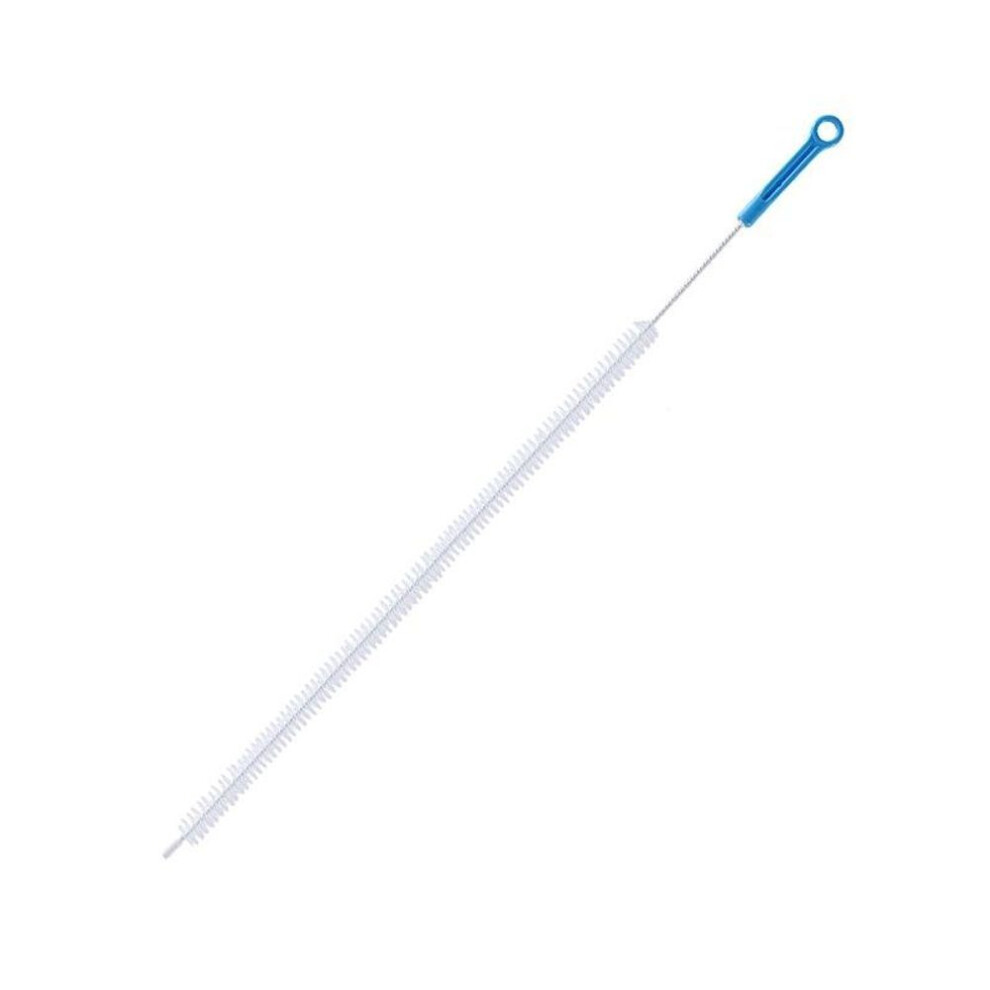 (blue) 1pcs Sewer Cleaning Brush Bendable Kitchen Sink Tub Toilet Dredge Pipe Snake Brush Tools