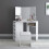 Corner Dressing Table 3 Modes Mirror Stool 5 Drawers 8
