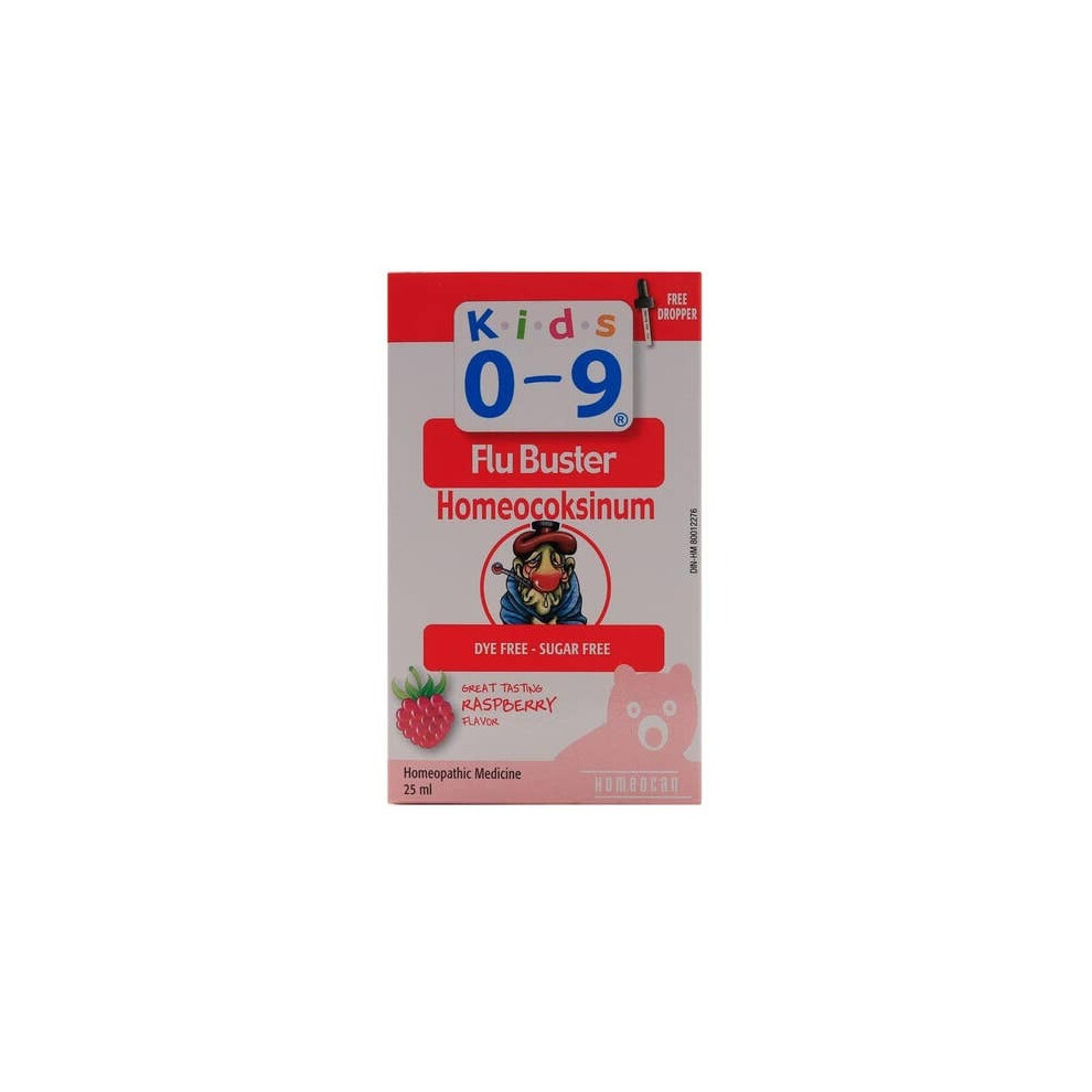 Homeocan Kids 0-9 Flu Buster Oral Solution Natural Cold & Flu Relief for Children, Safe & Effective - 25ml-image-OPC-PFZZZC7-NEW
