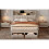 (Beige) Linen double upholstered bed (without mattress) 13