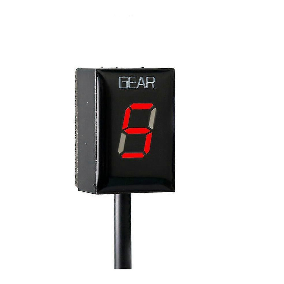 (Red) Gear Indicator For Suzuki Sv650 Sv1000 Gsf 1250 Bandit Dl 1000 V-Strom Dl650 Vstrom Intruder C800 C 800 Motorcycle Speed Display Zekai Red 5778930664702